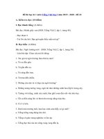 Tải Đề thi học kì 1 môn Tiếng Việt lớp 2 năm 2019 - 2020 - Đề 10 - Đề kiểm tra học kì 1 lớp 2 môn Tiếng Việt có đáp án