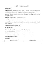 Tải Giáo án Hình học 10 Bài 1: Các định nghĩa - Giáo án điện tử Hình học 10