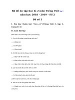 Tải Bộ đề ôn tập học kì 2 môn Tiếng Việt lớp 3 năm học 2018 - 2019 - Số 2 - Đề kiểm tra kỳ II môn Tiếng Việt lớp 3 có đáp án