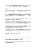 Tải Đóng vai một người ở làng Gióng vào đời Hùng Vương thứ mười sáu kể lại truyện Thánh Gióng - Văn mẫu lớp 6