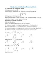 Tải Bài tập nâng cao Toán lớp 6: Phép cộng phân số - Bài tập nâng cao Toán 6 phần Số học