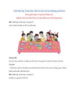 Tải Giải Toán lớp 1 trang 27, 28, 29 sách Cánh Diều - Em ôn lại những gì đã học