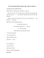 Tải Giải vở bài tập Tiếng Việt lớp 4 tuần 4: Chính tả - Giải vở bài tập Tiếng Việt 4 tuần 4