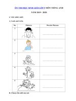 Tải Đề thi thử học sinh giỏi lớp 5 môn tiếng Anh năm 2019 - 2020 số 3 - Đề thi học sinh giỏi môn tiếng Anh 5