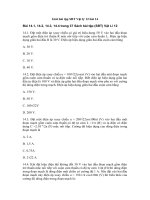 Tải Giải bài tập SBT Vật lý 12 bài 14 - Mạch R, L, C mắc nối tiếp