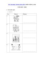 Tải Đề ôn thi học sinh giỏi lớp 5 môn tiếng Anh năm 2019 - 2020 số 2 - Đề thi học sinh giỏi môn tiếng Anh 5