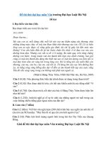 Tải Đề thi thử THPT Quốc gia năm 2020 môn Văn vào đại học Luật Hà Nội - Đề thi thử đại học môn Văn 2020 có đáp án