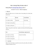 Tải Giải vở bài tập Tiếng Việt lớp 4 tuần 12 - Luyện từ và câu - Tính từ (tiếp) - Giải sách bài tập Tiếng Việt 4 tập 1