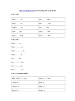 Tải Giải vở bài tập Toán lớp 3 bài 43: Bảng đơn vị đo độ dài - Giải vở bài tập Toán lớp 3 tập 1