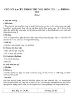 Tải Giáo án Chó sói và cừu trong thơ ngụ ngôn của La- Phông- Ten - Giáo án điện tử Ngữ văn 9