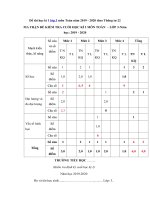 Tải Đề thi học kì 1 lớp 3 môn Toán năm 2019 - 2020 theo Thông tư 22 - Đề kiểm tra học kì 1 lớp 3 môn Toán có ma trận đề thi