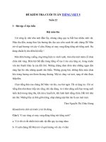 Tải Đề kiểm tra cuối tuần môn Tiếng Việt lớp 5: Tuần 22 - Bài tập cuối tuần môn Tiếng Việt lớp 5