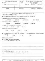 Tải Đề thi chọn Học sinh giỏi Lớp 4 năm 2013 - Trường TH số 2 Sơn Thành Đông - Đề thi học sinh giỏi lớp 4 môn: Toán, Tiếng Việt