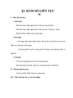 Tải Giáo án bài Hàm số liên tục - Giáo án môn Toán Đại số 11 bài Hàm số liên tục