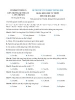 Tải Đề thi thử THPT Quốc gia 2020 môn Hóa liên trường Nghệ An lần 2 - Đề thi thử THPT quốc gia môn Hóa có đáp án