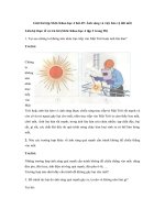 Tải Giải bài tập SGK Khoa học 4 bài 49: Ánh sáng và việc bảo vệ đôi mắt - Giải bài tập môn Khoa học lớp 4 tập 2