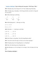 Tải Toán hay và khó lớp 2: Cộng trừ không nhớ trong phạm vi 100 số hạng - Phần 1 - Bài toán hay và khó lớp 2