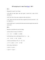 Tải Đề ôn tập học kì 1 môn Toán lớp 4 - Đề 5 - Đề kiểm tra học kì 1 lớp 4 môn Toán