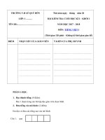 Tải Đề thi học kì 1 môn Tiếng Việt lớp 1 trường Tiểu học Lê Quý Đôn năm 2017 - 2018 - Đề kiểm tra học kì 1 môn Tiếng Việt lớp 1