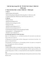 Tải Giải bài tập trang 68, 69, 70 SGK Vật lý lớp 6: Nhiệt kế - Nhiệt giai - Giải bài tập môn Vật lý lớp 6