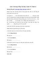 Tải Giải vở bài tập Tiếng Việt lớp 4 tuần 19: Chính tả - Giải sách bài tập Tiếng Việt 4 tuần 19