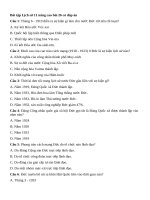 Tải Câu hỏi trắc nghiệm Lịch sử 11 bài 26 Nâng cao - Nước Đức giữa hai cuộc chiến tranh thế giới (1918-1939)