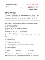 Tải Đề thi học kì 2 môn Tiếng Việt lớp 5 năm học 2014-2015 trường Tiểu học Kim Đồng - Đề thi học kì 2 môn Tiếng Việt lớp 5 có đáp án