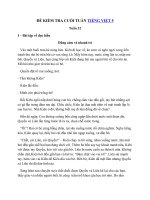 Tải Đề kiểm tra cuối tuần môn Tiếng Việt lớp 5: Tuần 32 - Bài tập cuối tuần môn Tiếng Việt lớp 5