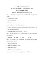 Tải Đề thi học kì 1 môn Tiếng Việt, Khoa học lớp 4 trường tiểu học Lý Tự Trọng năm 2015 - 2016 - Đề thi học kì I môn Khoa học, Tiếng Việt lớp 4 có đáp án