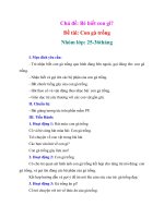 Tải Giáo án lớp cơm thường (25 - 36 tháng): Con gà trống - Giáo án điện tử mầm non lớp cơm thường