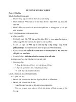 Tải Đề cương ôn tập học kì 2 môn Sinh học lớp 10 - Tài liệu ôn tập học kì II môn Sinh học lớp 10