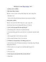 Tải Đề thi học kì 2 môn Tiếng Việt lớp 2 - Đề 7 - Đề kiểm tra học kì 2 lớp 2 môn Tiếng Việt có đáp án