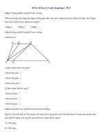 Tải Đề ôn thi học kì 1 môn Toán lớp 3 - Đề 5 - Đề ôn tập học kì 1 môn Toán lớp 3