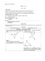 Tải Giáo án Hình Học 8 cả năm - Giáo án trọn bộ Hình học 8