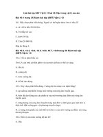 Tải Giải bài tập SBT Vật lý 12 bài 10: Đặc trưng vật lý của âm - Giải bài tập SBT Vật lý 12