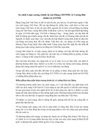 Tải So sánh luận cương chính trị với cương lĩnh chính trị - Phân tích điểm giống và khác nhau giữa luận cương chính trị với cương lĩnh chính trị