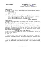 Tải Đề thi học sinh giỏi môn Ngữ văn lớp 6 năm học 2019 - 2020 - Đề thi HSG lớp 6 môn Văn có đáp án