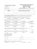 Tải Đề thi khảo sát chất lượng đầu năm môn Toán lớp 5 trường TH Võ Thị Sáu năm 2018 - 2019 - Đề kiểm tra chất lượng tháng 9 môn Toán lớp 5