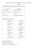 Tải Giải bài tập SGK tiếng Anh lớp 3 Chương trình mới Unit 17 WHAT TOYS DO YOU LIKE? - Để học tốt Tiếng Anh lớp 3 Thí điểm