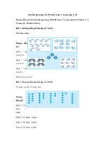 Tải Giải bài tập trang 38, 39 SGK Toán 1: Luyện tập số 10 - Lời giải bài tập Toán lớp 1