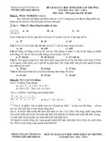 Tải Đề giao lưu học sinh giỏi môn Toán lớp 4 trường tiểu học Kim An, Hà Nội năm 2014 - 2015 - Đề thi HSG môn Toán lớp 4 có đáp án