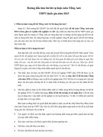 Tải Hướng dẫn làm bài thi tự luận môn Tiếng Anh THPT Quốc gia năm 2018 - Lưu ý khi làm bài thi tự luận Tiếng Anh