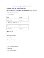 Tải Giải vở bài tập Tiếng Việt lớp 4 tuần 6: Chính tả - Giải vở bài tập Tiếng Việt 4 tuần 6