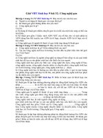 Tải Giải bài tập VBT Sinh học lớp 9 bài 32: Công nghệ gen - Giải bài tập môn Sinh học lớp 9