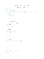 Tải Đề kiểm tra 1 tiết học kì 2 môn Tin học lớp 11 - Đề 1 - Đề kiểm tra 45 phút môn Tin học lớp 11