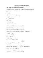 Tải Giải bài tập Toán 10 SBT bài 1 chương 1 - Mệnh đề