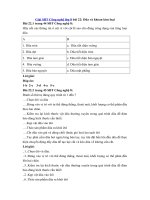 Tải Giải SBT Công nghệ lớp 8 bài 22: Dũa và khoan kim loại - Giải Sách bài tập Công nghệ 8 bài 22