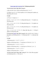 Tải Giải bài tập SGK Toán lớp 8 bài 3: Bất phương trình một ẩn - Giải bài tập SGK Toán lớp 8 bài 3