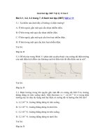 Tải Giải bài tập SBT Vật lý 11 bài 3 - Điện trường và cường độ điện trường. Đường sức điện