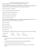 Tải Giải bài tập Tiếng Anh lớp 9 Chương trình mới Review 3 (Unit 7-8-9) - Để học tốt Tiếng Anh 9 thí điểm